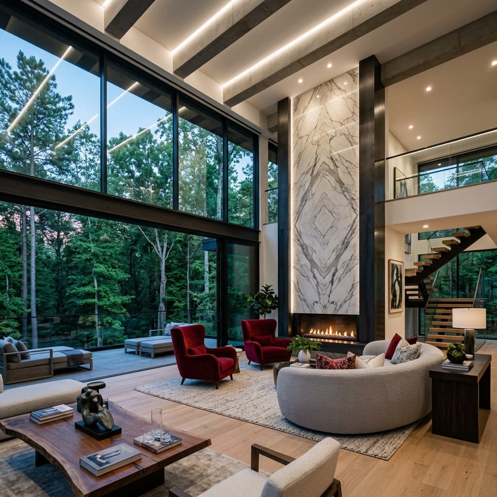 Luxury Estate Living Room